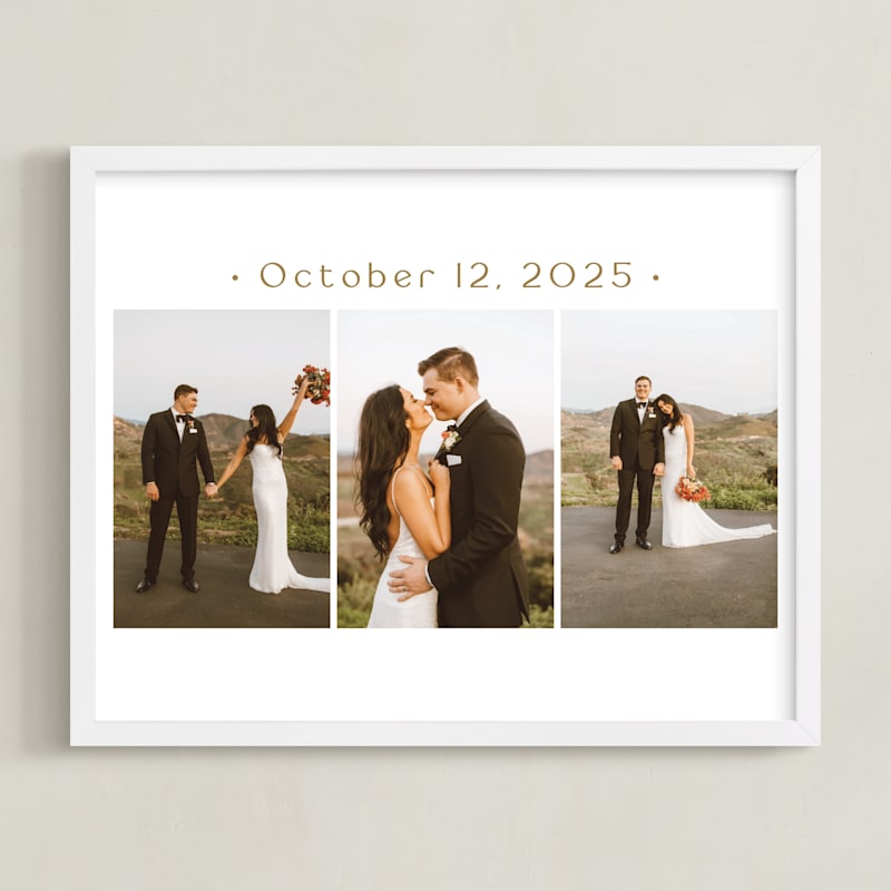 "Dotted Three Photo: Framed Photo" - Custom Photo Art by Carolyn MacLaren in beautiful frame options and a variety of sizes.