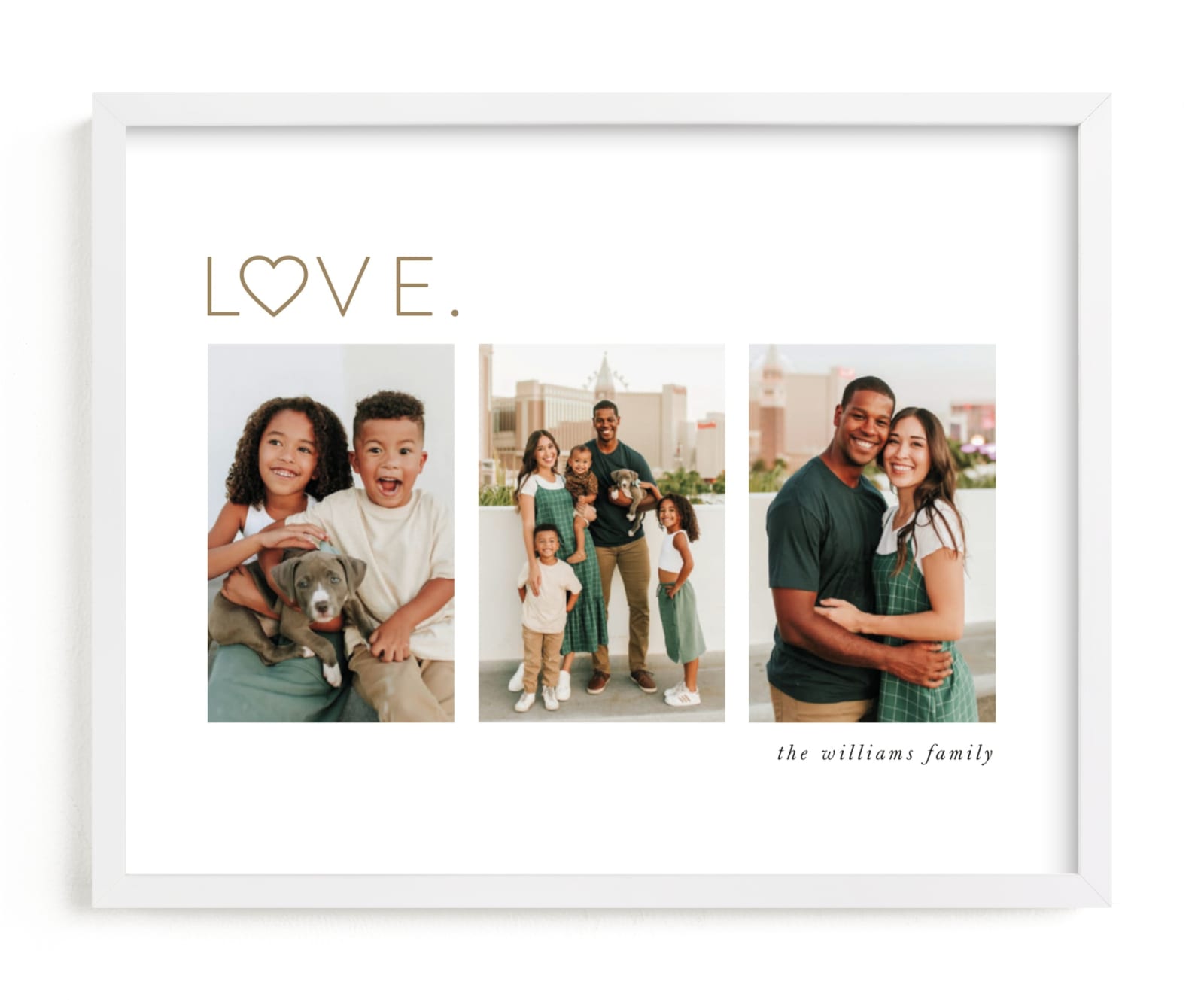"minimal love" - Custom Photo Art by Lucrecia Caporale in beautiful frame options and a variety of sizes.