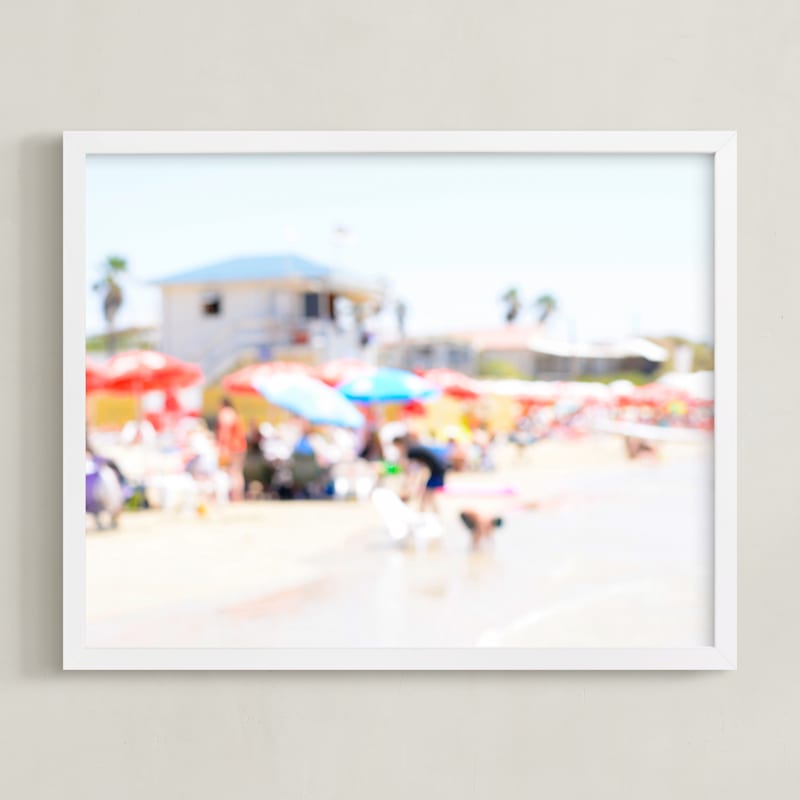 "Seaside 2017 No. 13" - Limited Edition Art Print by Tal Paz-Fridman in beautiful frame options and a variety of sizes.