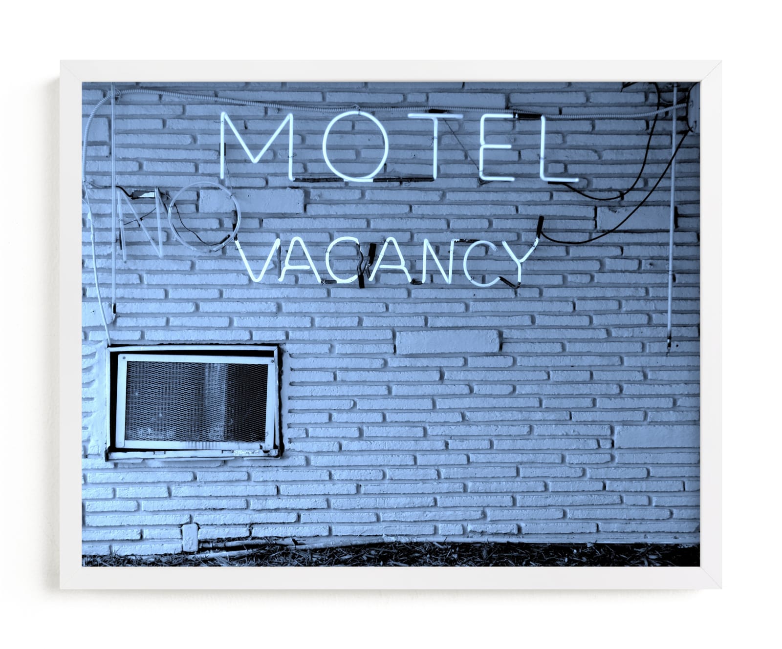 "No Vacancy" - Limited Edition Art Print by Jonathan Brooks in beautiful frame options and a variety of sizes.