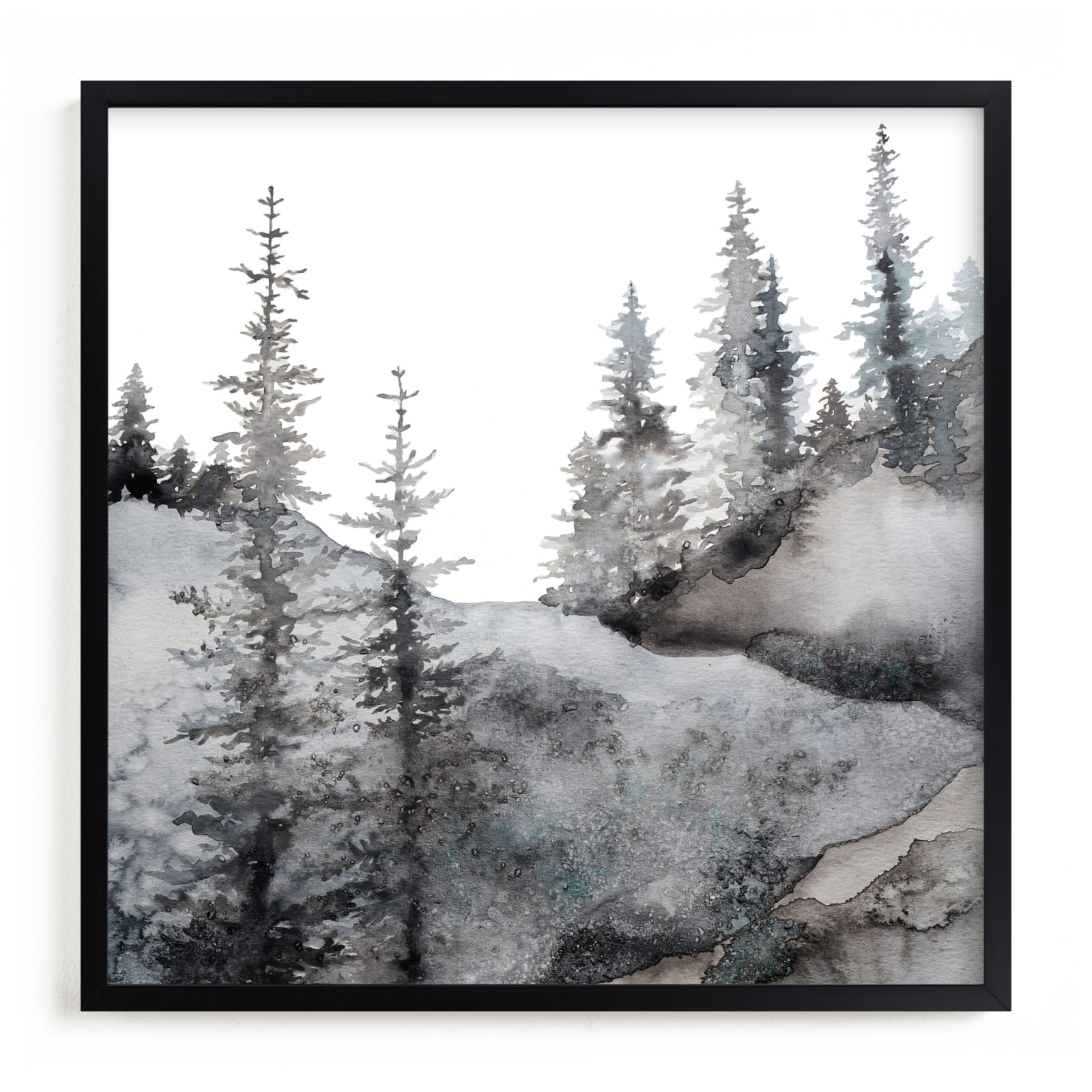 "Timberline" - Limited Edition Art Print by Katy Abraham in beautiful frame options and a variety of sizes.