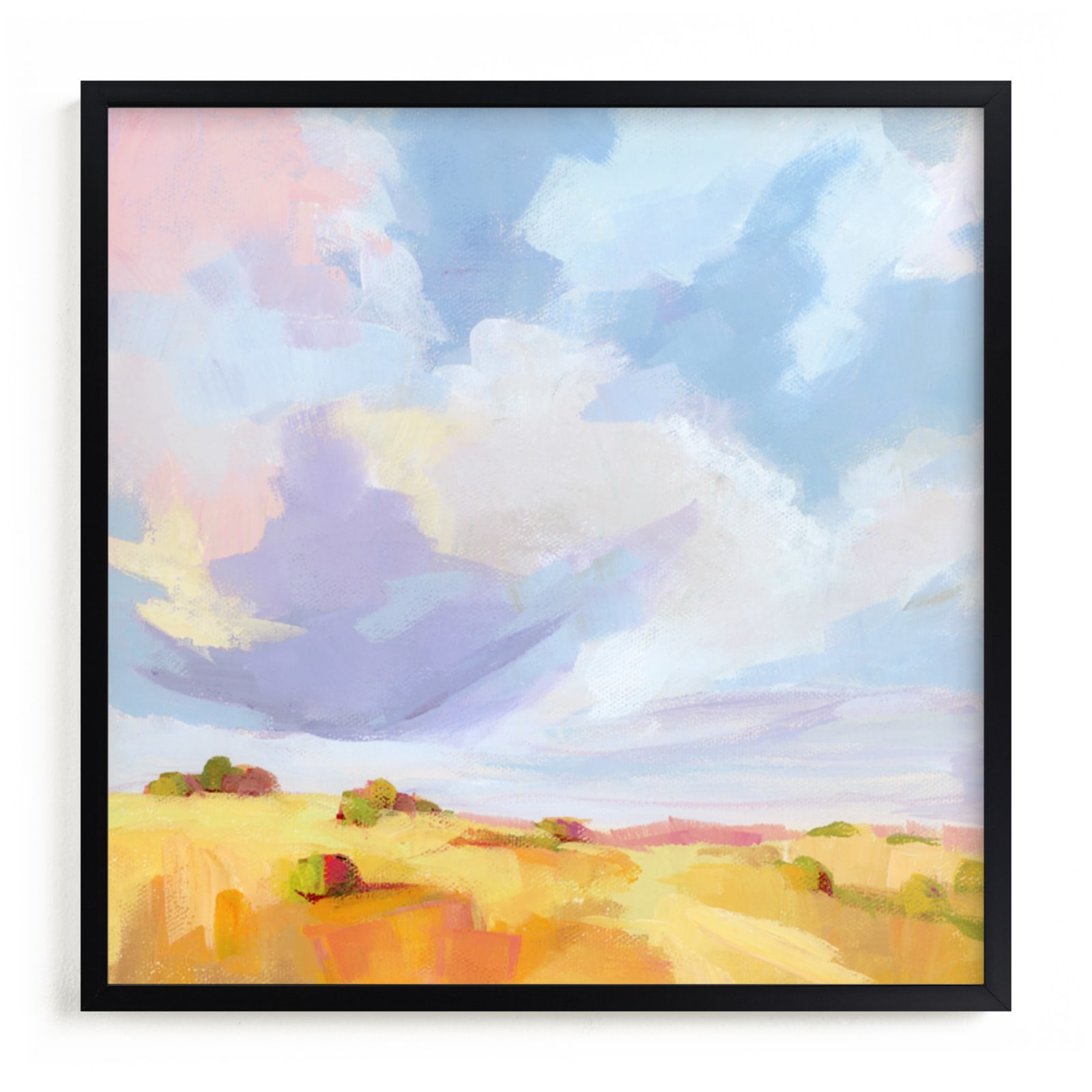 "Leaving New Mexico" - Limited Edition Art Print by sue prue in beautiful frame options and a variety of sizes.