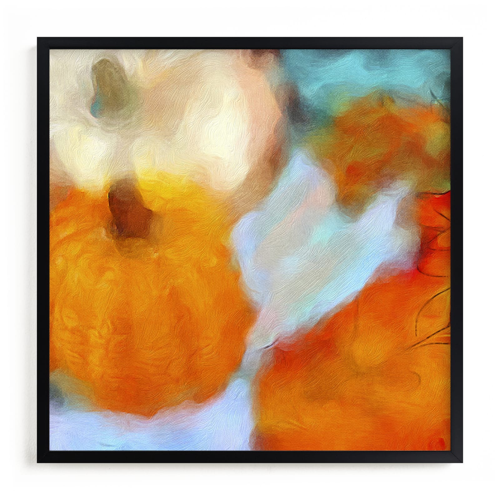 "Autumn Pumpkins" by Andy Mars in beautiful frame options and a variety of sizes.