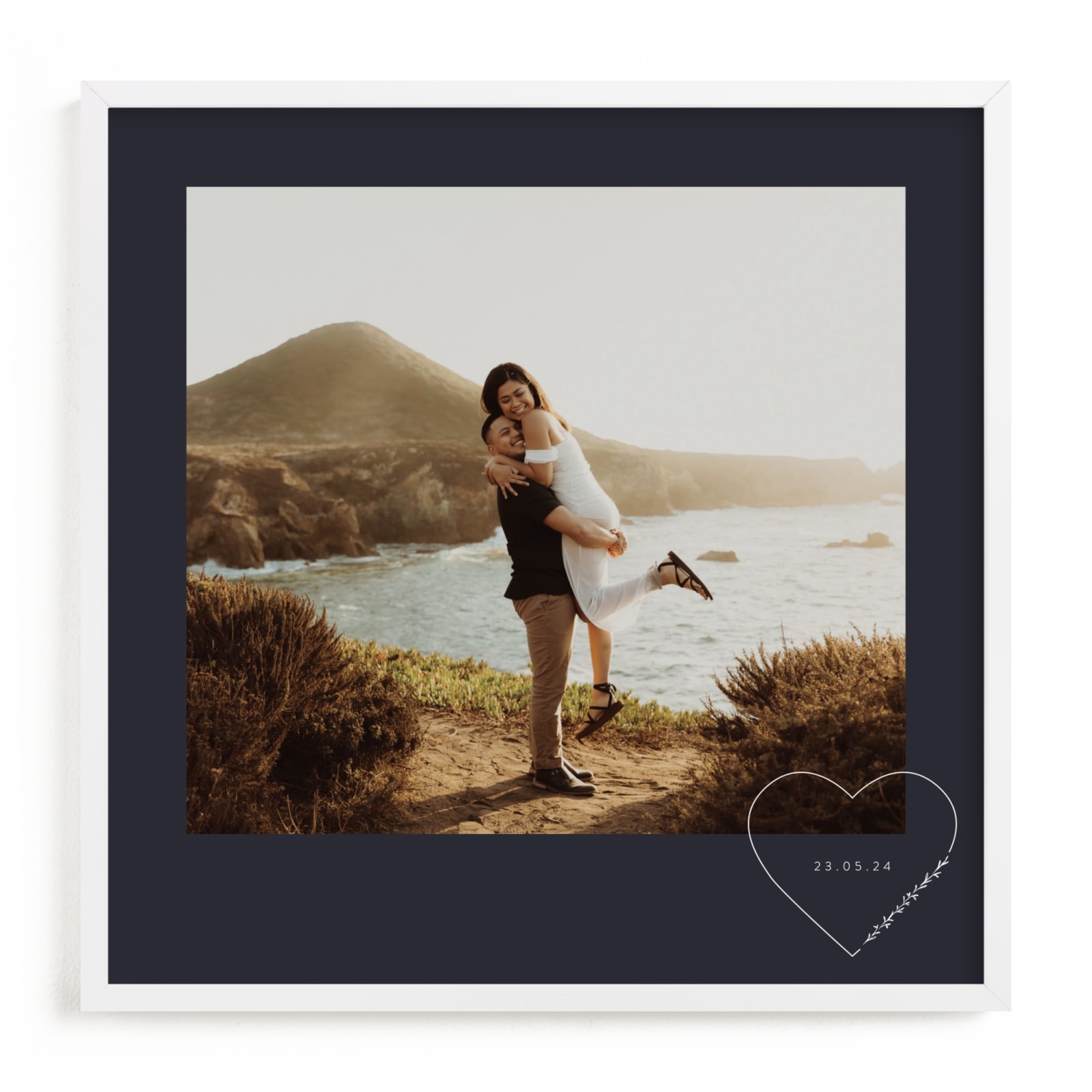 "I Heart You" - Custom Photo Art by Susanne Kasielke in beautiful frame options and a variety of sizes.