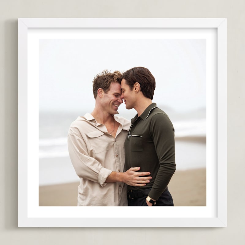 "The Big Picture: Valentine's Framed Photo" - Custom Photo Art by Minted Custom in beautiful frame options and a variety of sizes.