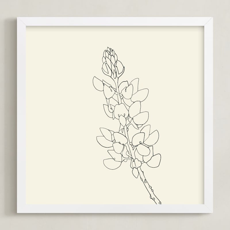 "Lupine" - Limited Edition Art Print by Jorey Hurley in beautiful frame options and a variety of sizes.