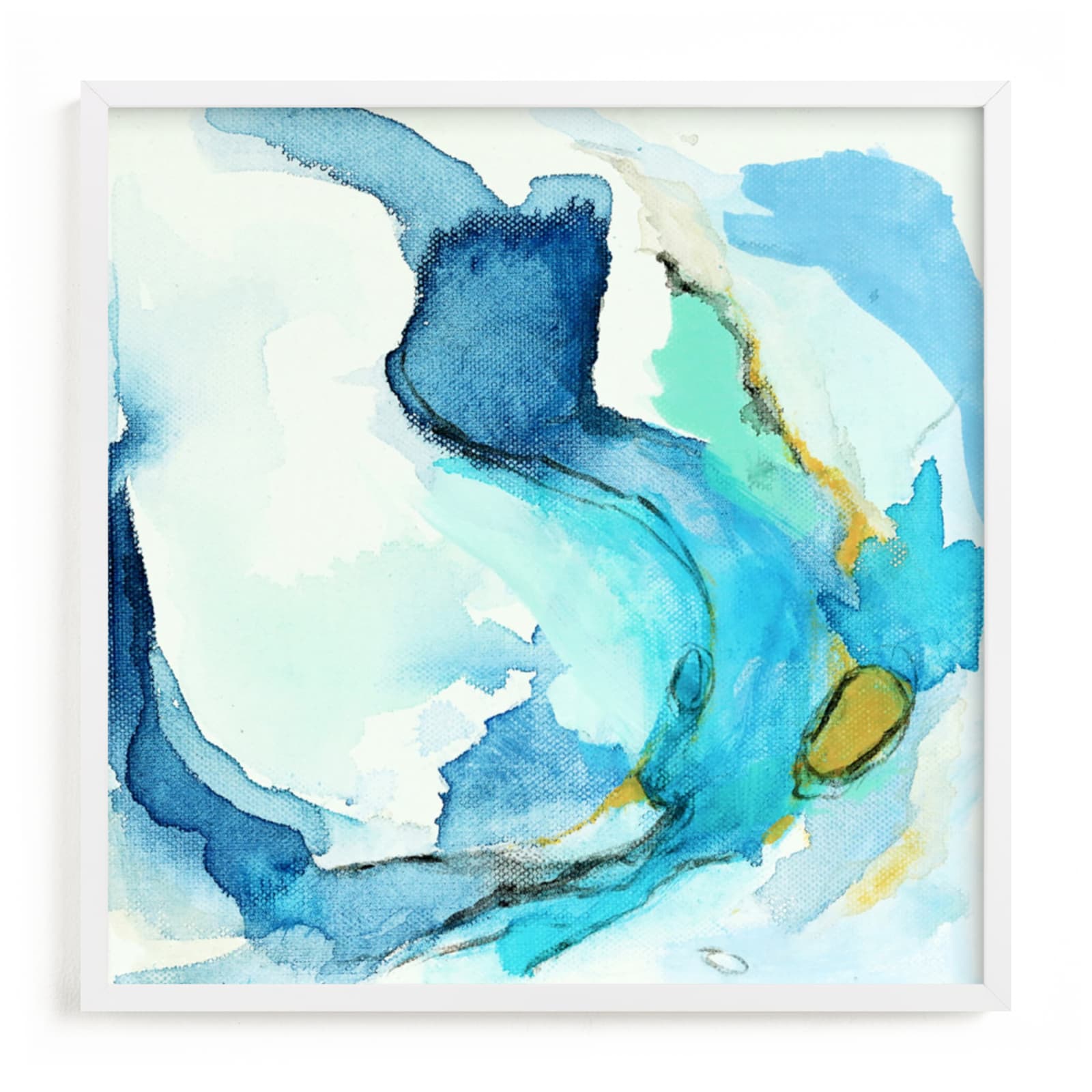 "Tide Pool #2" - Art Print by Mya Bessette in beautiful frame options and a variety of sizes.