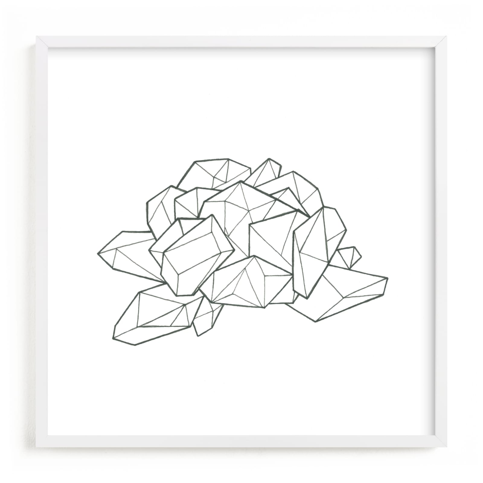 "Peony’s Breakdown " - Art Print by Michelle Waldie in beautiful frame options and a variety of sizes.
