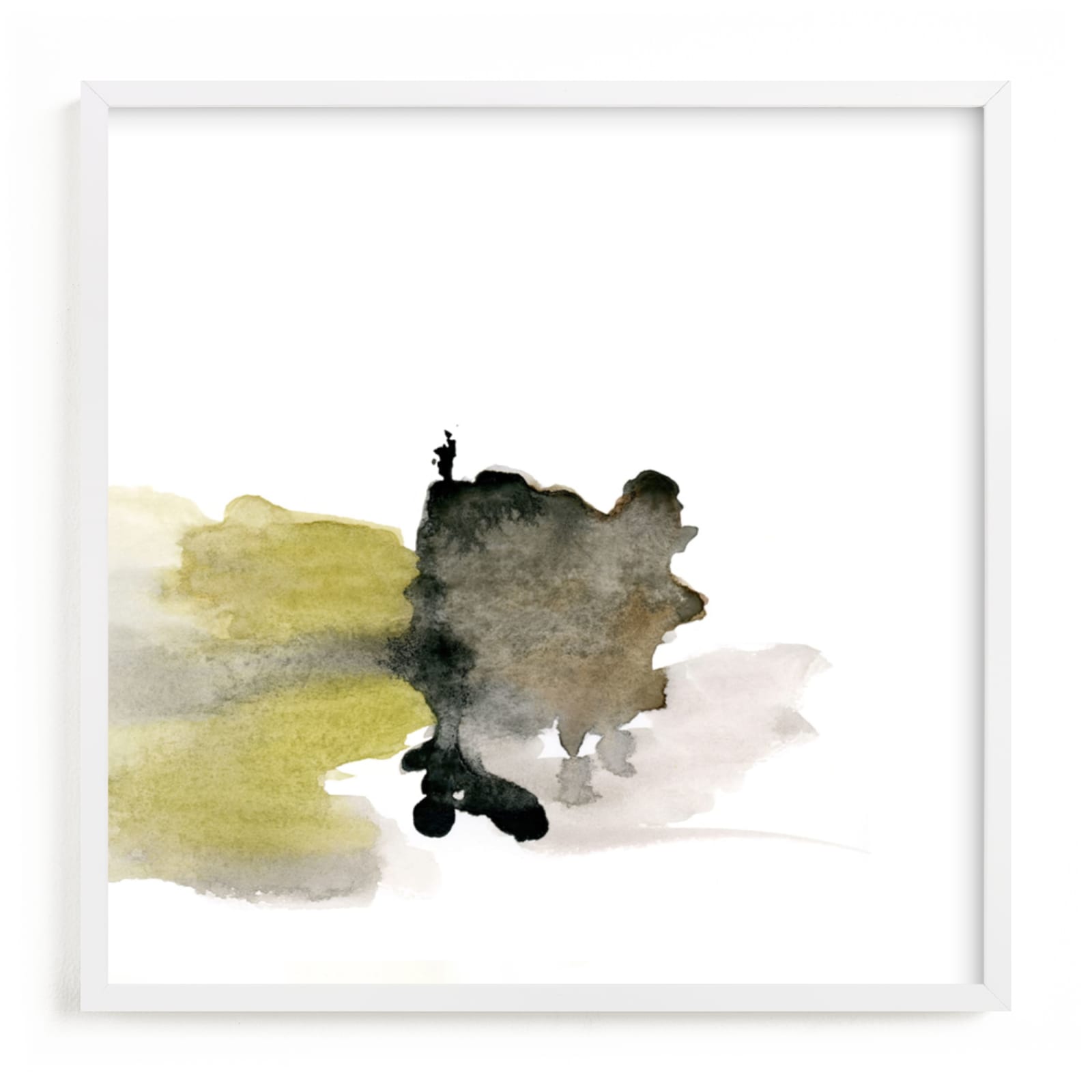 "White Space 4" - Art Print by Mande Calhoun in beautiful frame options and a variety of sizes.