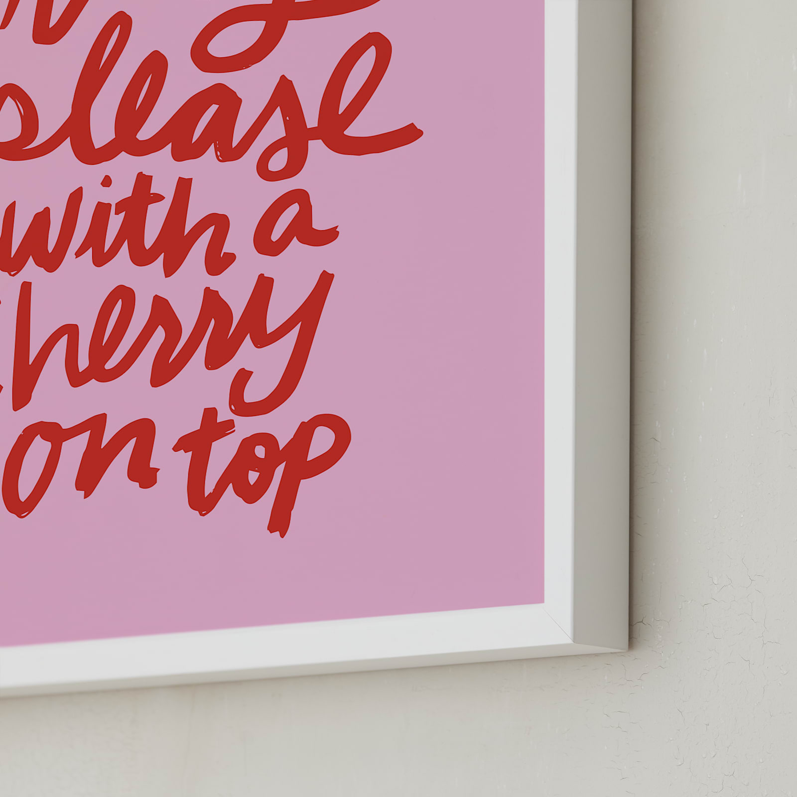 Cherry on Top Children's Art Prints by Inkblot Design | Minted