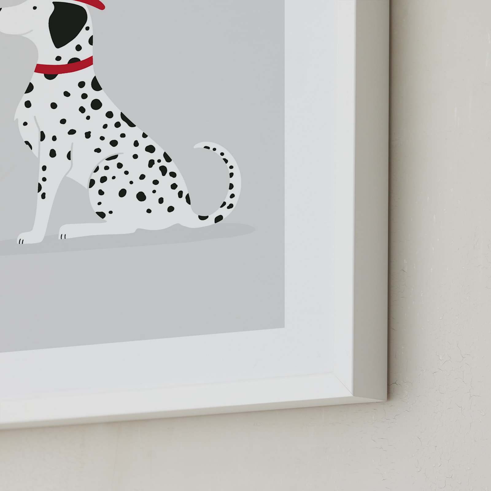 Fire Dalmatian Children's Art Prints by Ashley Presutti Beasley
