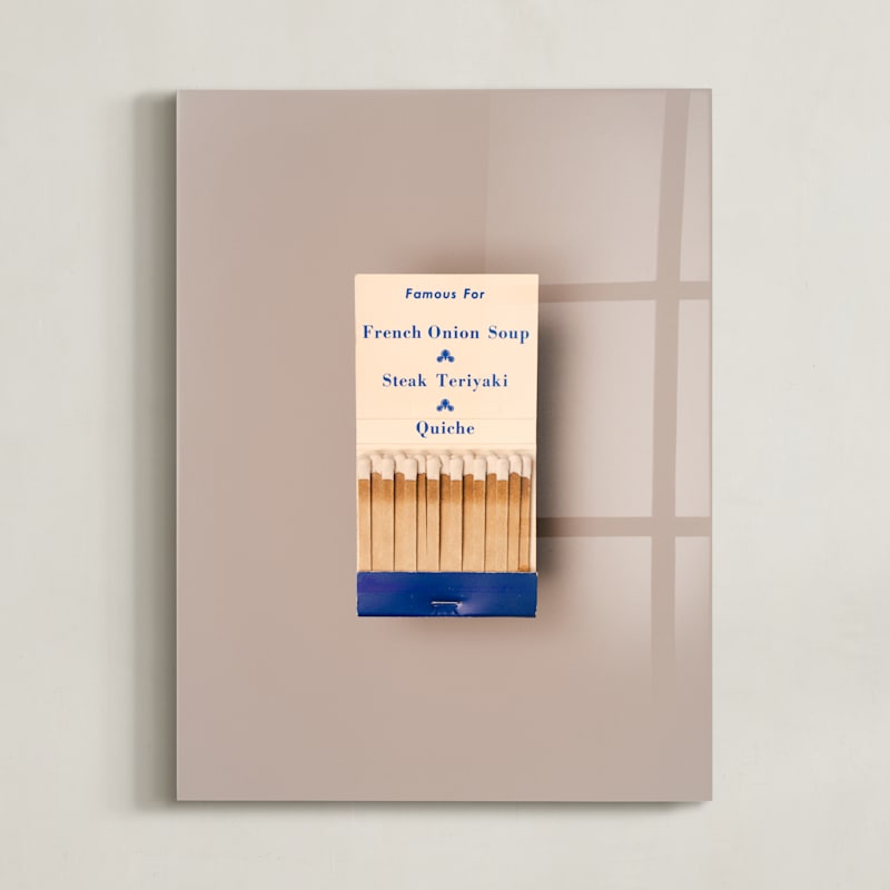 Famous Food Blue by Andrew McClintock