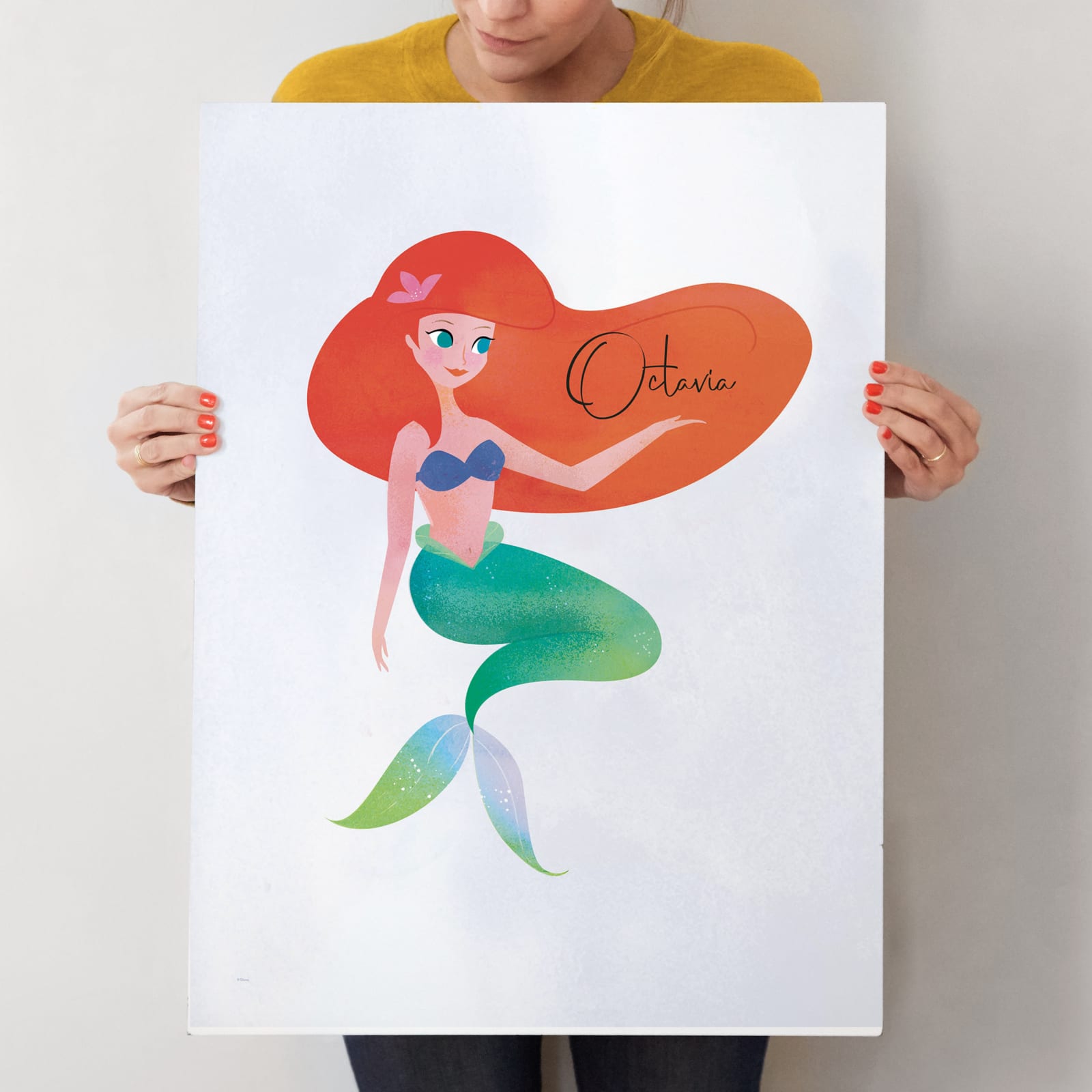 How to Draw Disney's The Little Mermaid - easy tutorial!