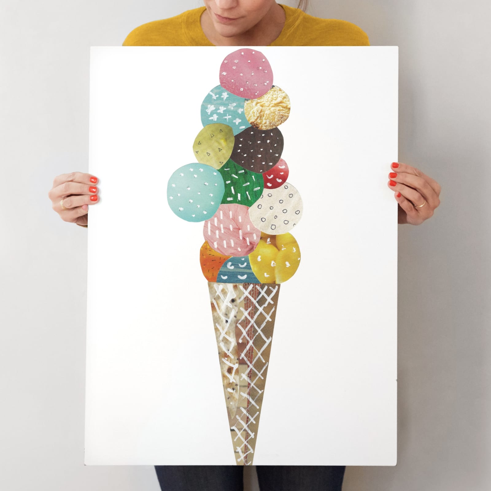 Set of 2 Ice Cream Collection Patent Prints, Digital Download, (8
