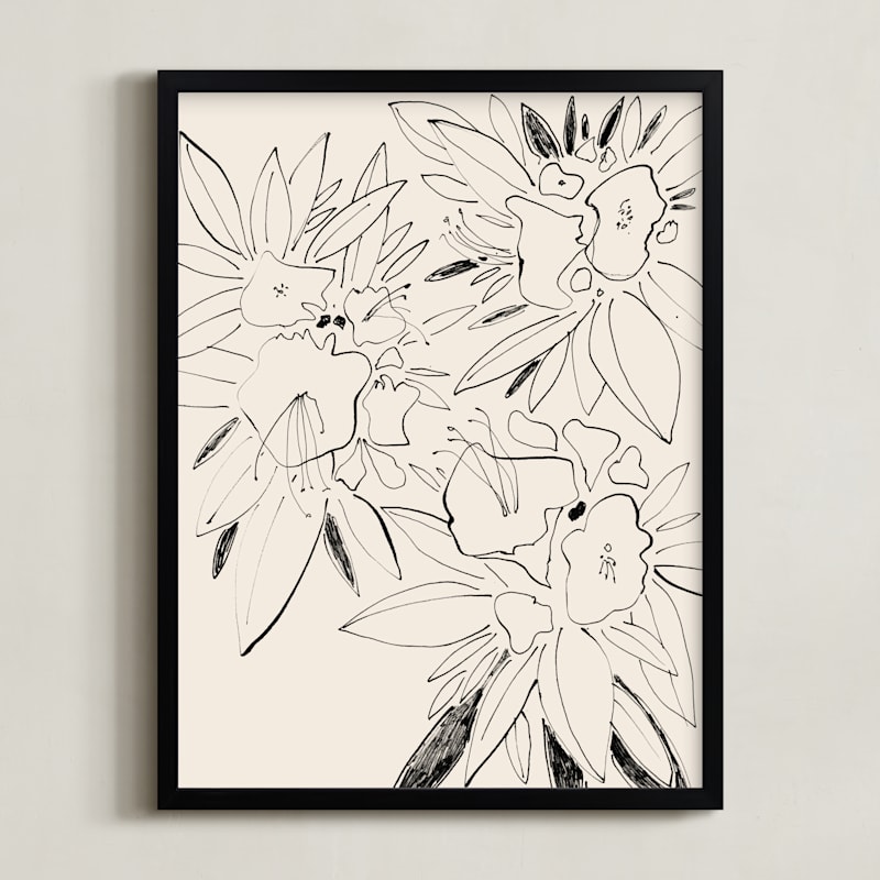 Azalea en Noir by Catilustre