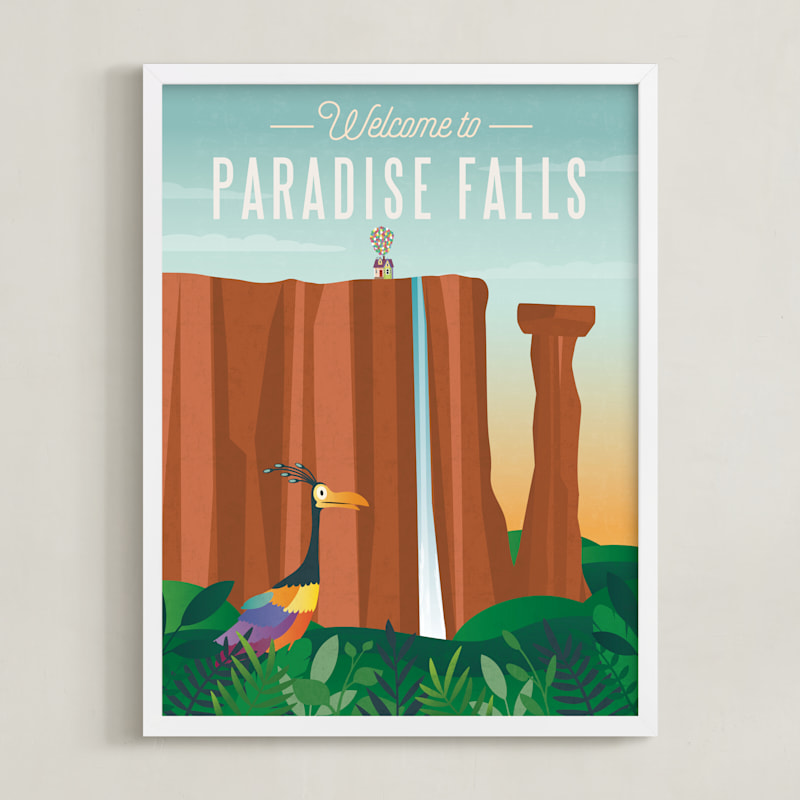 MIN-9X2-DKA - Welcome to Paradise Falls from Disney and Pixar's Up