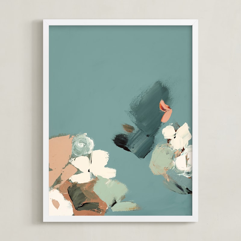 MIN-1DG-DNA - Cool Tone Abstract Botanical I
