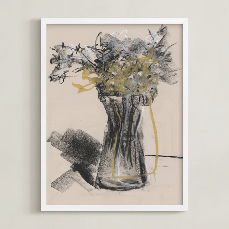 MIN-2RR-DNA - Vase of flower gestural drawing exercise