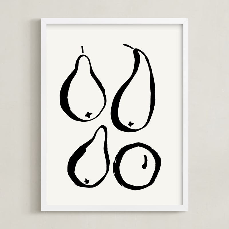 MIN-R8A-GNA - Still-life with four pears