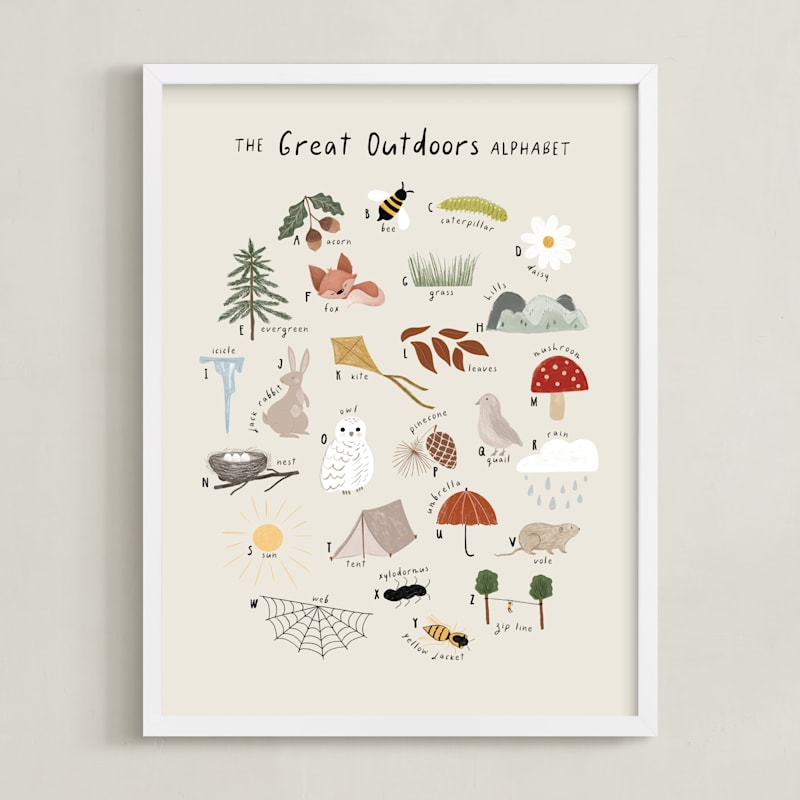 MIN-XM2-KOA - The great outdoors alphabet