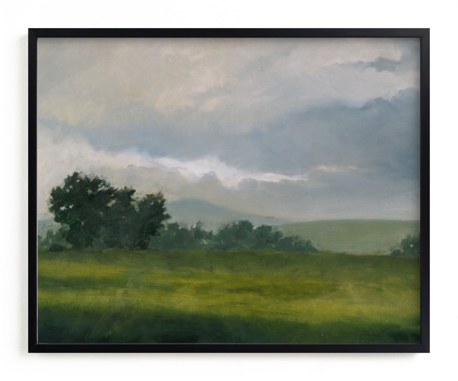 "Broken Clouds" - Limited Edition Art Print by Stephanie Goos Johnson in beautiful frame options and a variety of sizes.