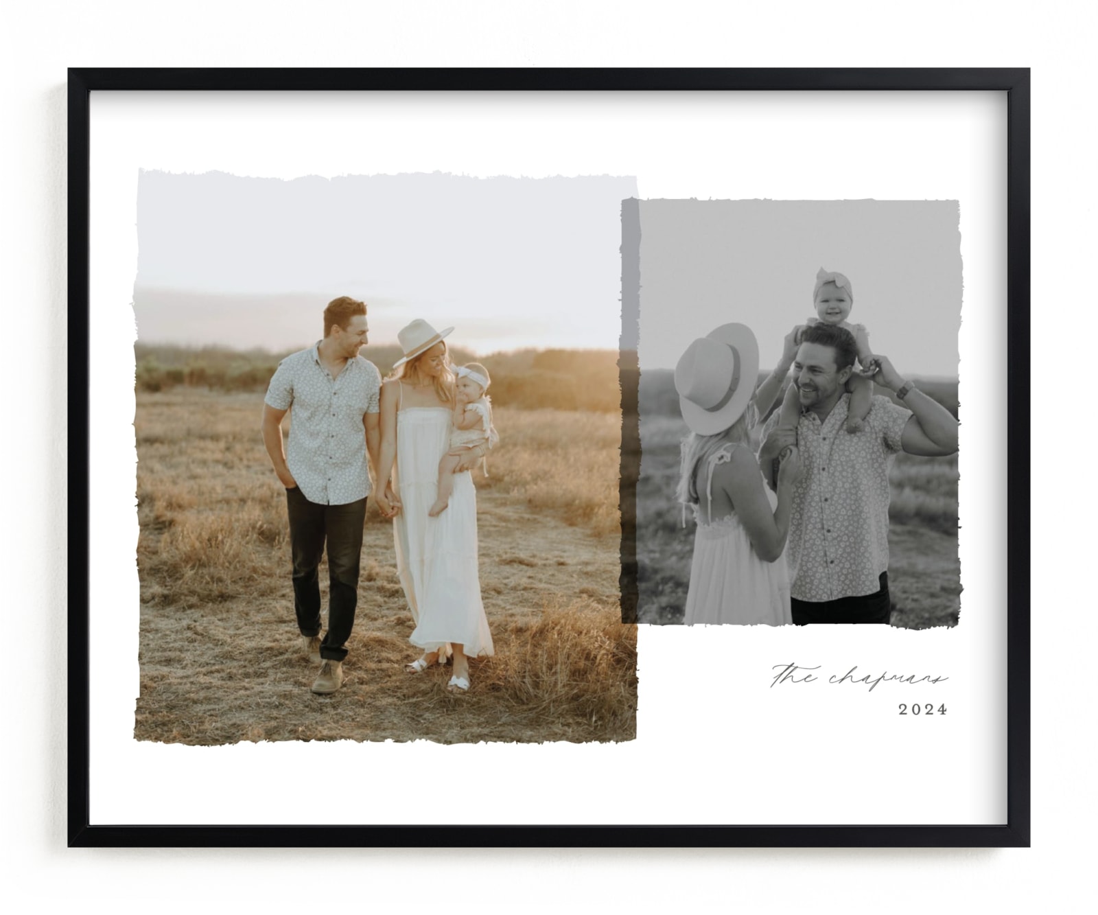 "Two Torn" - Custom Photo Art by Brianne Larsen in beautiful frame options and a variety of sizes.