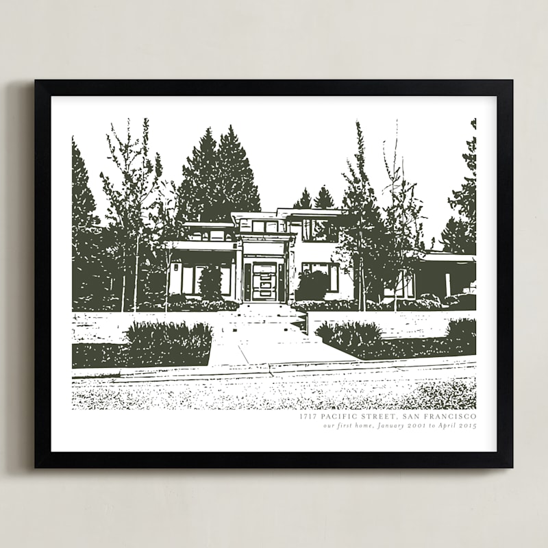 Minted Custom House Portrait