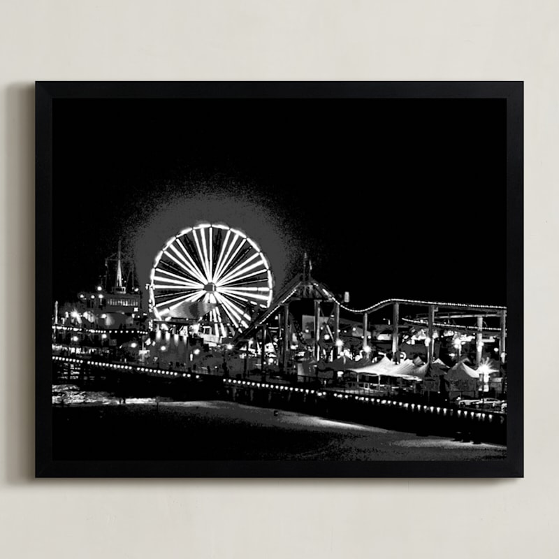 the pier at NIGHT