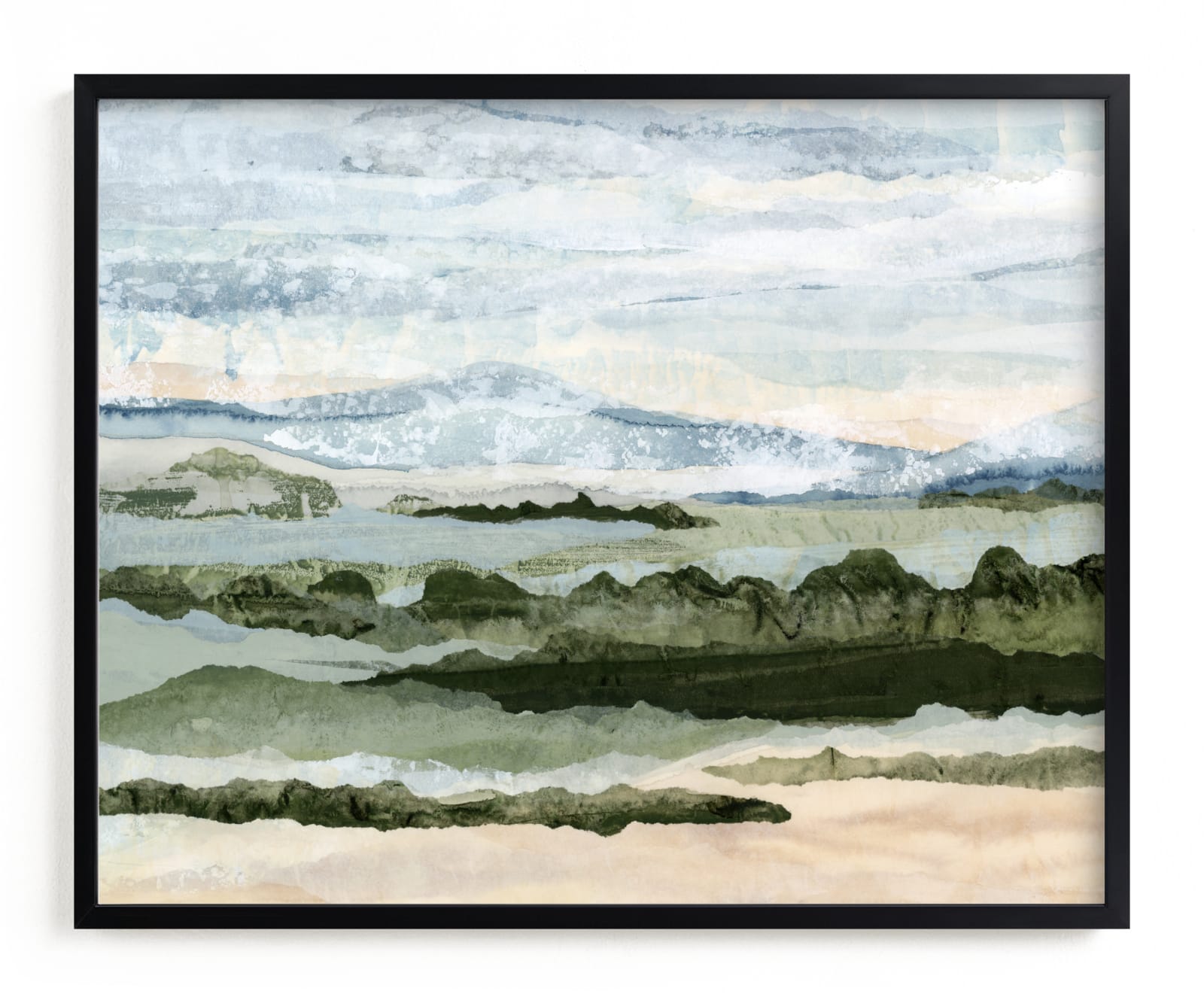 "Among the Hedges III" by Lara Eckerman in beautiful frame options and a variety of sizes.