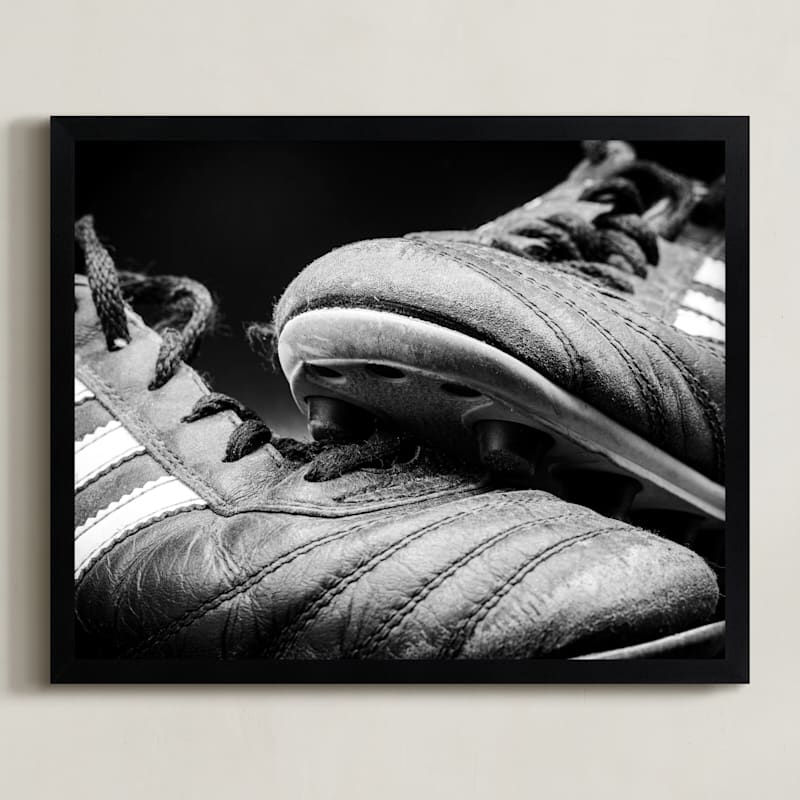 "Footballer" by Jennifer Mckinnon Richman in beautiful frame options and a variety of sizes.