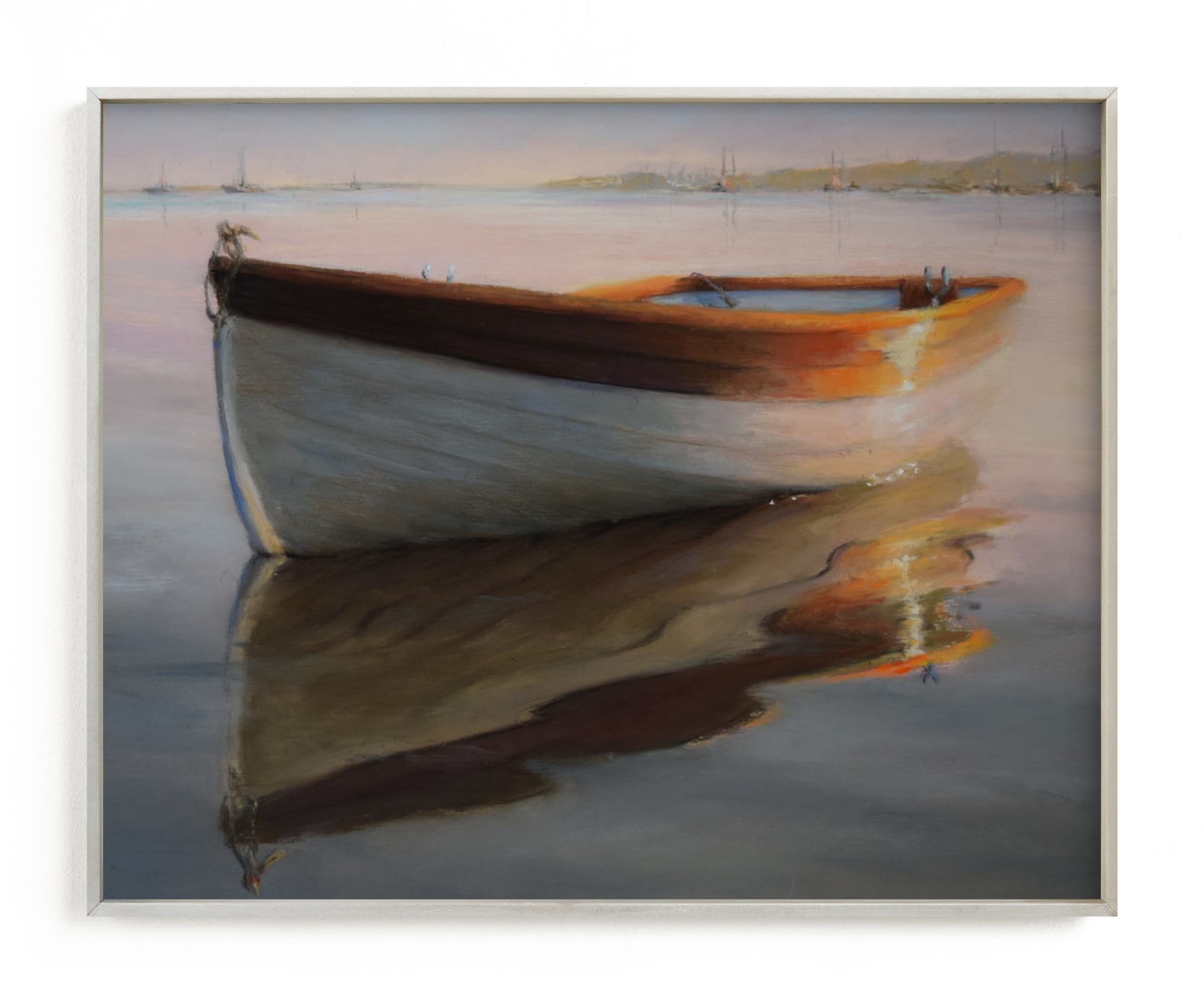 "Peaceful Morning" - Art Print by Cindy Gillett in beautiful frame options and a variety of sizes.