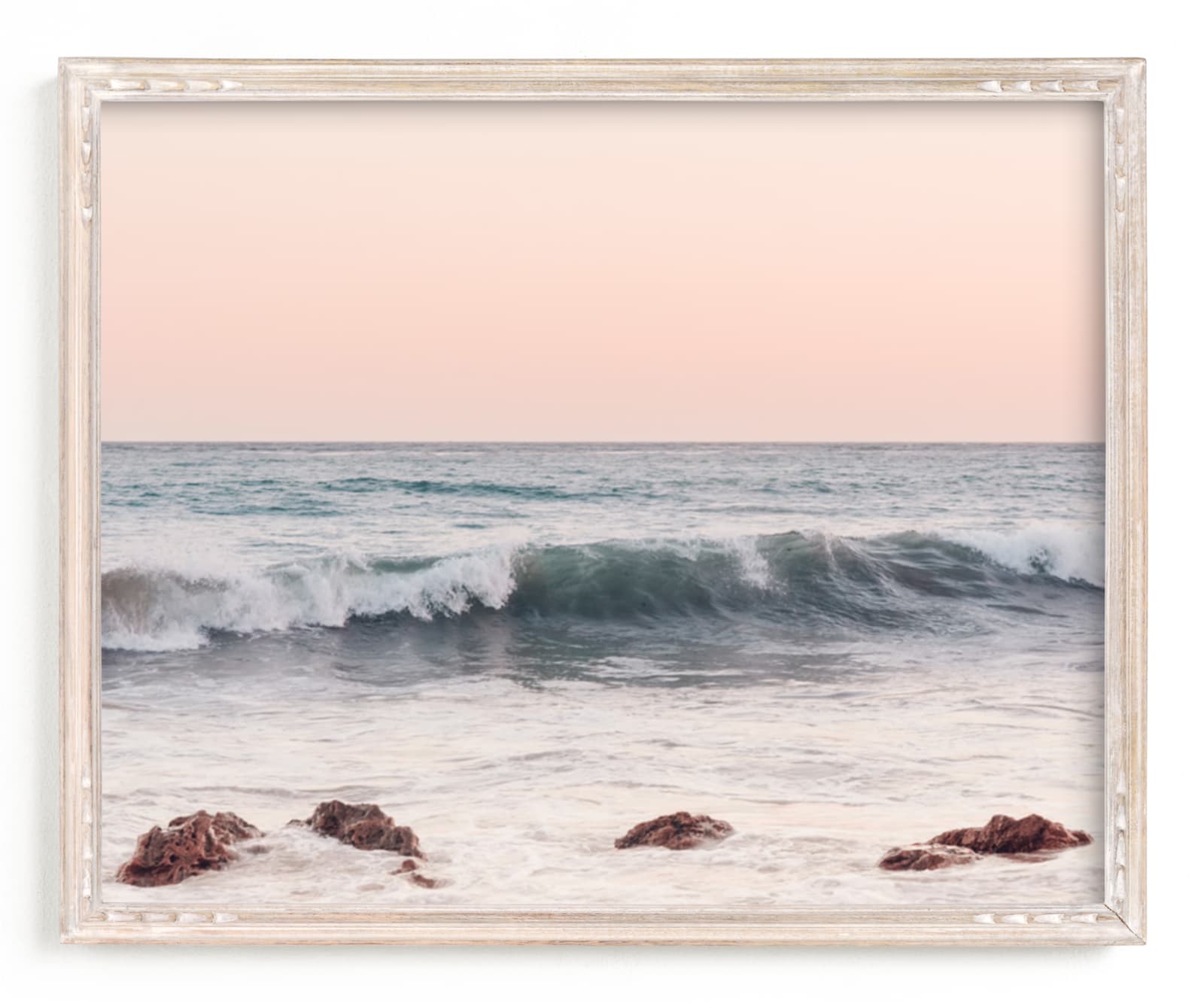 "Malibu View No.3" - Art Print by Kamala Nahas in beautiful frame options and a variety of sizes.