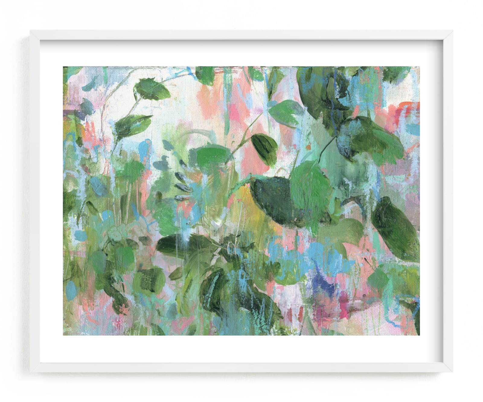 "Secret Garden" - Limited Edition Art Print by Sonal Nathwani in beautiful frame options and a variety of sizes.