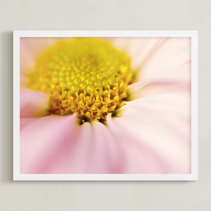 "Flowing Flower" - Art Print by Erin Niehenke in beautiful frame options and a variety of sizes.