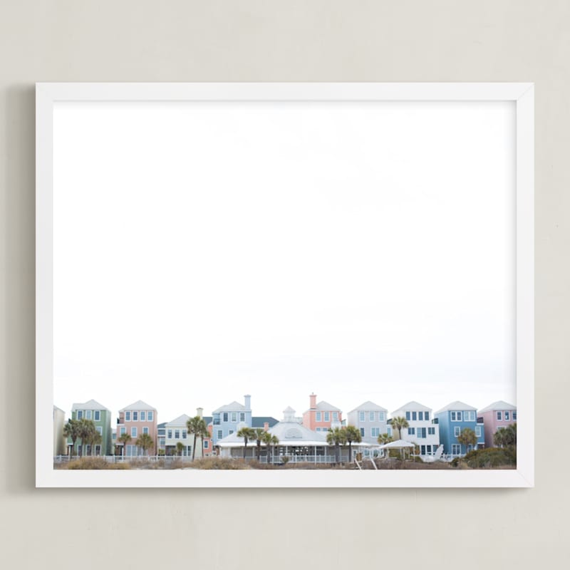 "Charleston Hues" - Art Print by Melinda Denison in beautiful frame options and a variety of sizes.