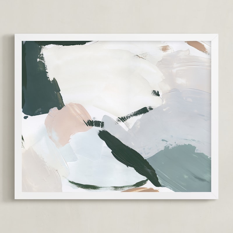 "For Tomorrow" - Art Print in Forest by Melanie Severin - Framed