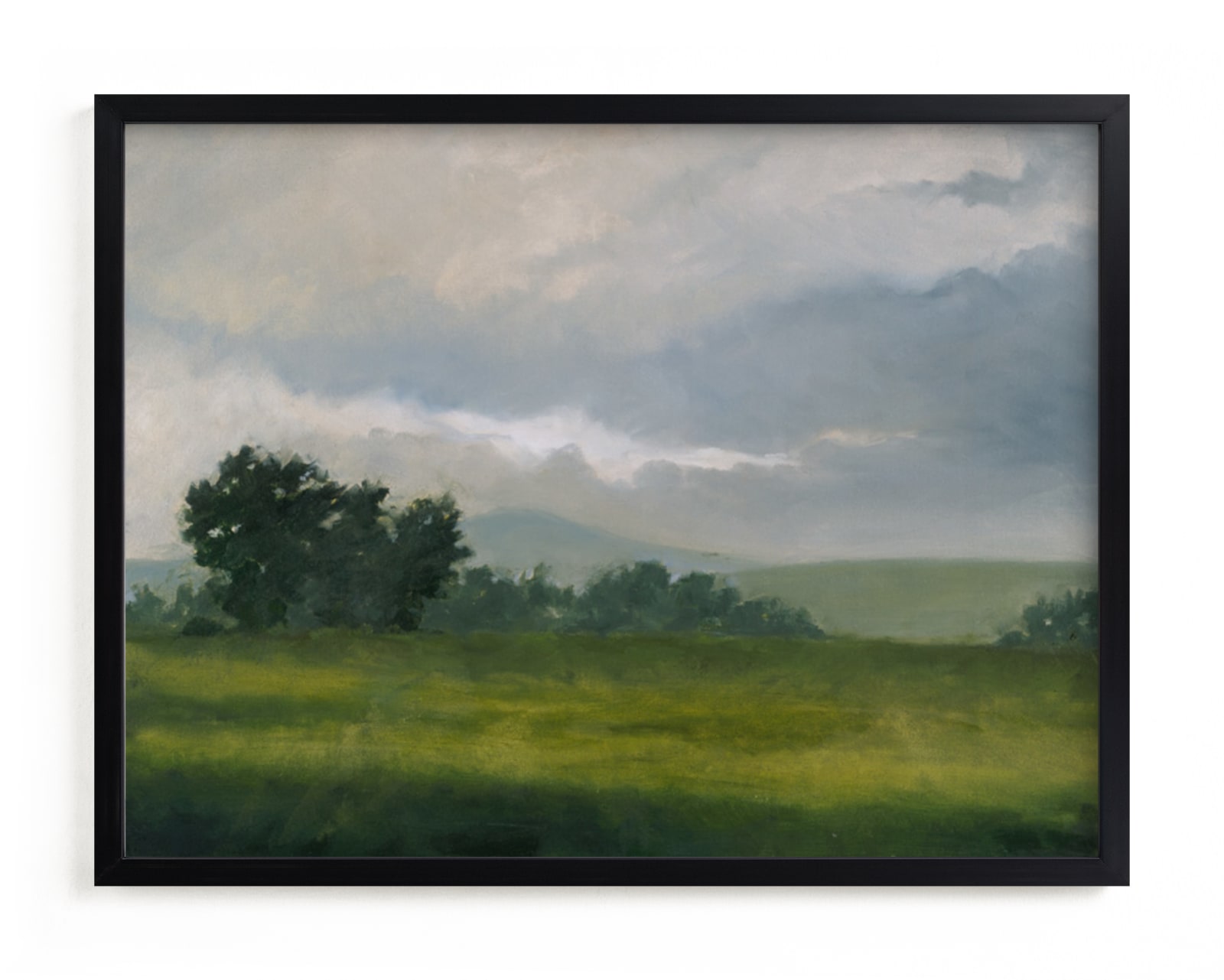 "Broken Clouds" - Limited Edition Art Print by Stephanie Goos Johnson in beautiful frame options and a variety of sizes.