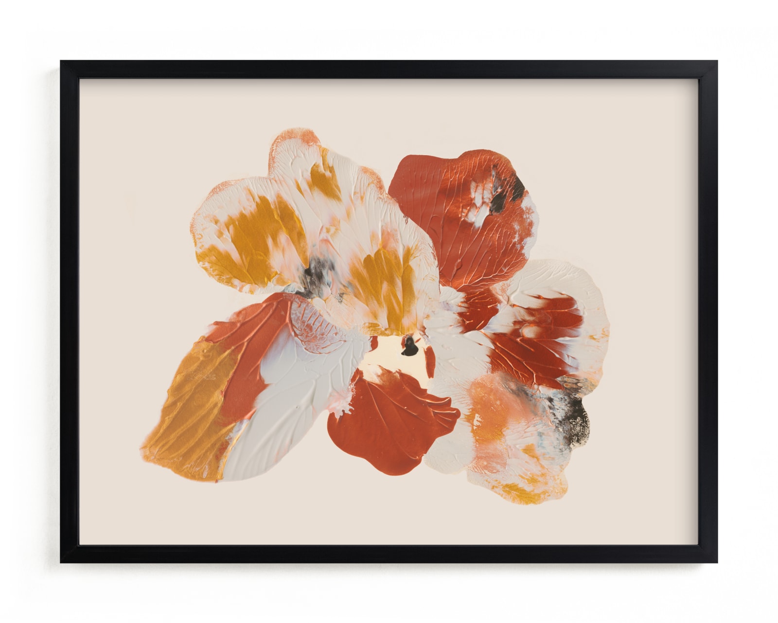 "Flora" - Limited Edition Art Print by Kamala Nahas in beautiful frame options and a variety of sizes.
