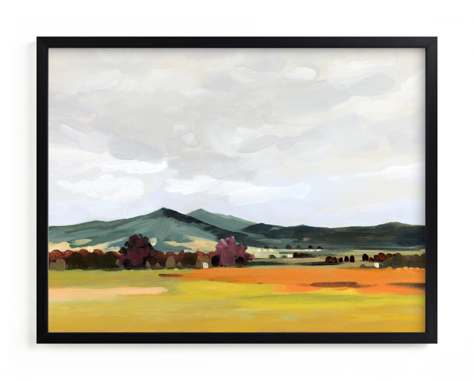 "Morning Breeze" - Limited Edition Art Print by Shina Choi in beautiful frame options and a variety of sizes.