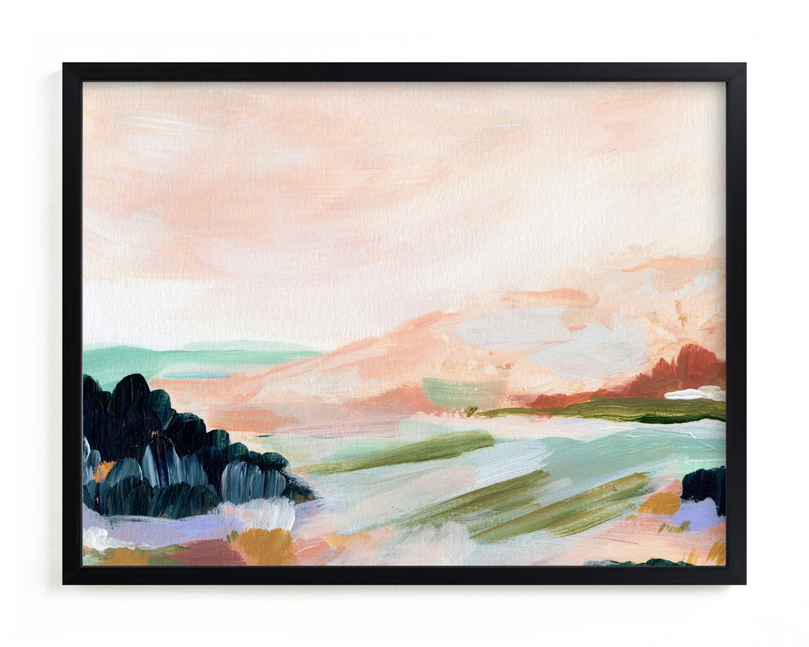 "Sandstone Cliffs" - Limited Edition Art Print by Kayla King in beautiful frame options and a variety of sizes.
