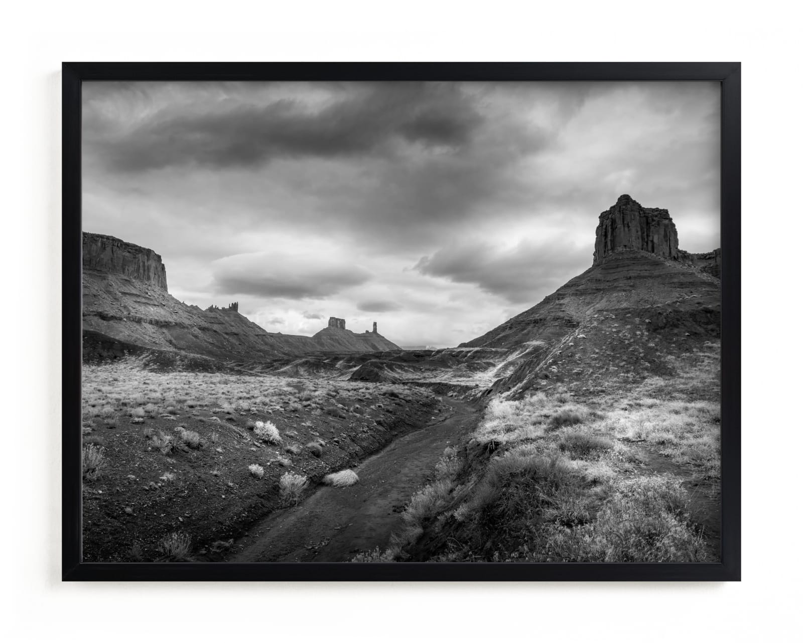 "buttes & mesas II" - Limited Edition Art Print by Eric Clegg in beautiful frame options and a variety of sizes.
