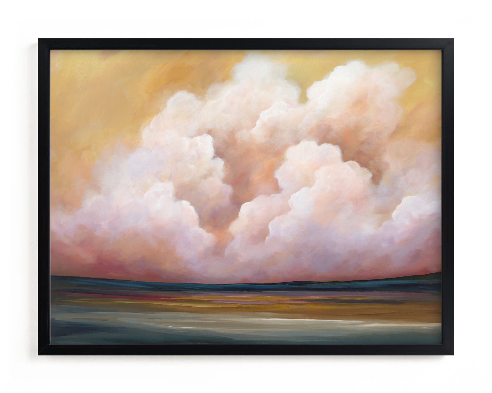 "Hope and Warmth" - Limited Edition Art Print by Mya Bessette in beautiful frame options and a variety of sizes.