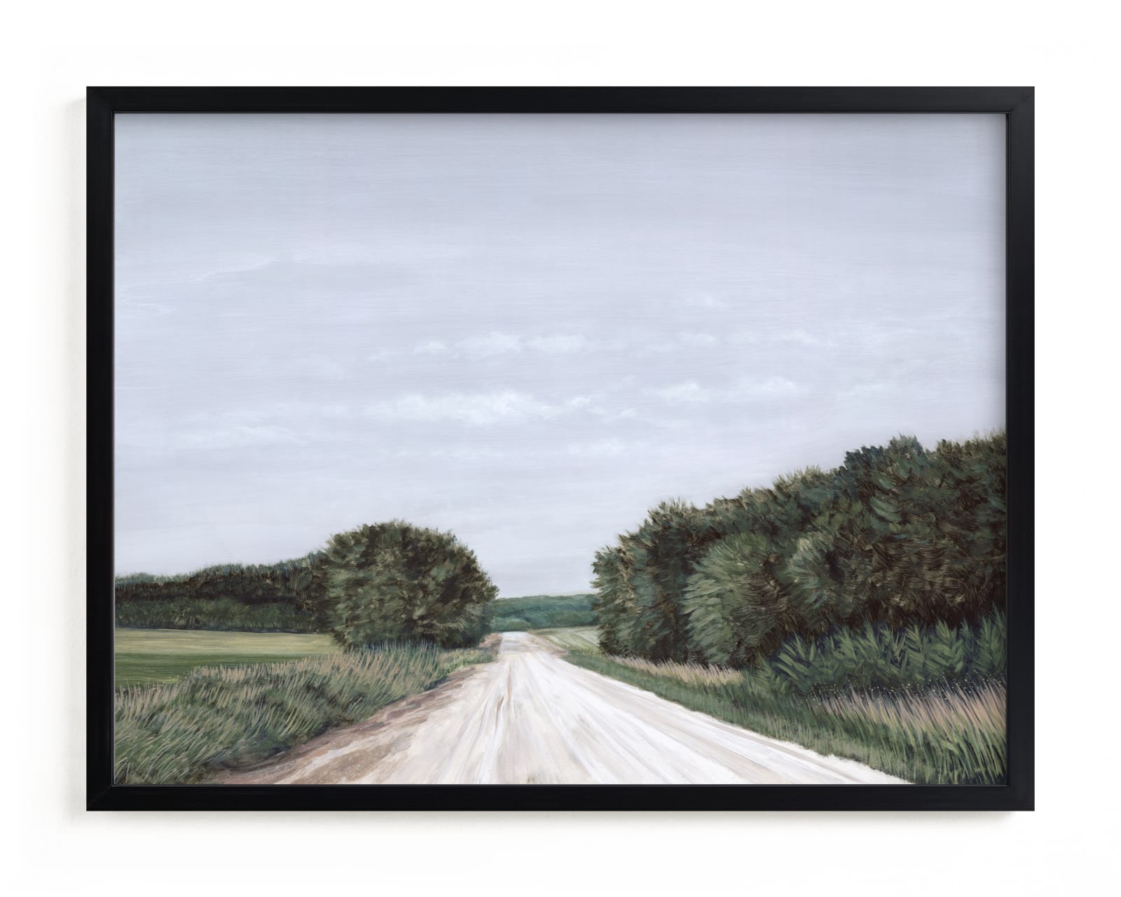 "Backroad" - Limited Edition Art Print by Hettie Roberts in beautiful frame options and a variety of sizes.