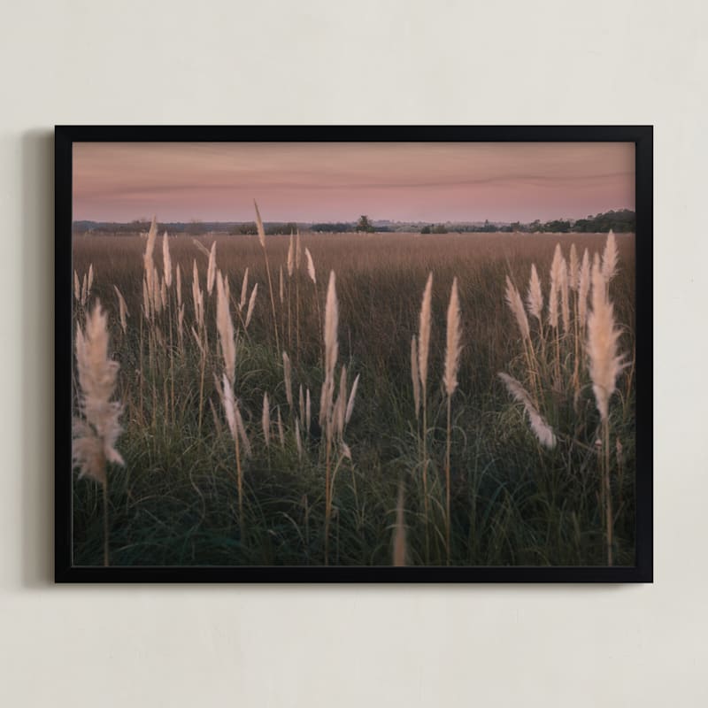 "Pampas grass" - Limited Edition Art Print by Lucia Coppola in beautiful frame options and a variety of sizes.