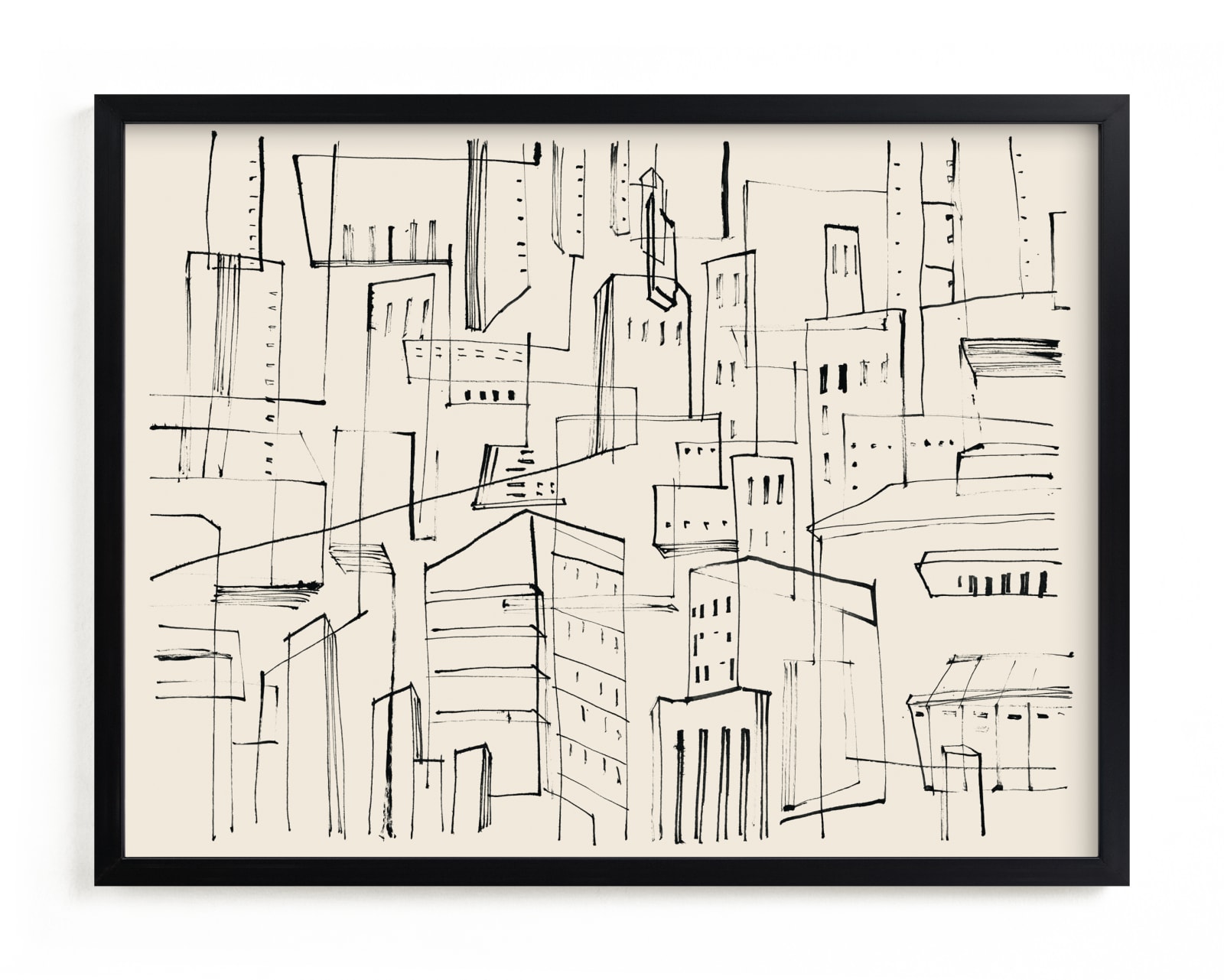"City Ragtimes" - Limited Edition Art Print by Catilustre in beautiful frame options and a variety of sizes.