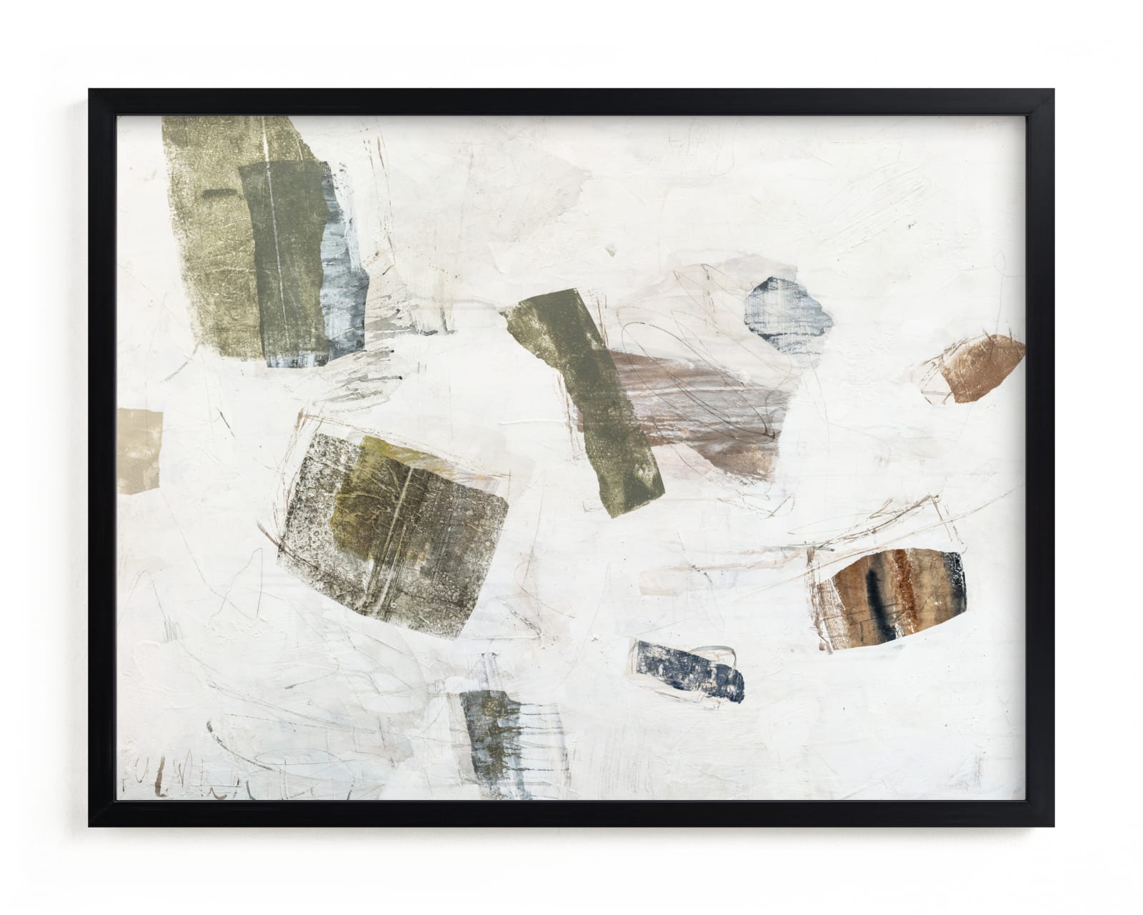 "Woolen" - Limited Edition Art Print by Jennifer Daily in beautiful frame options and a variety of sizes.