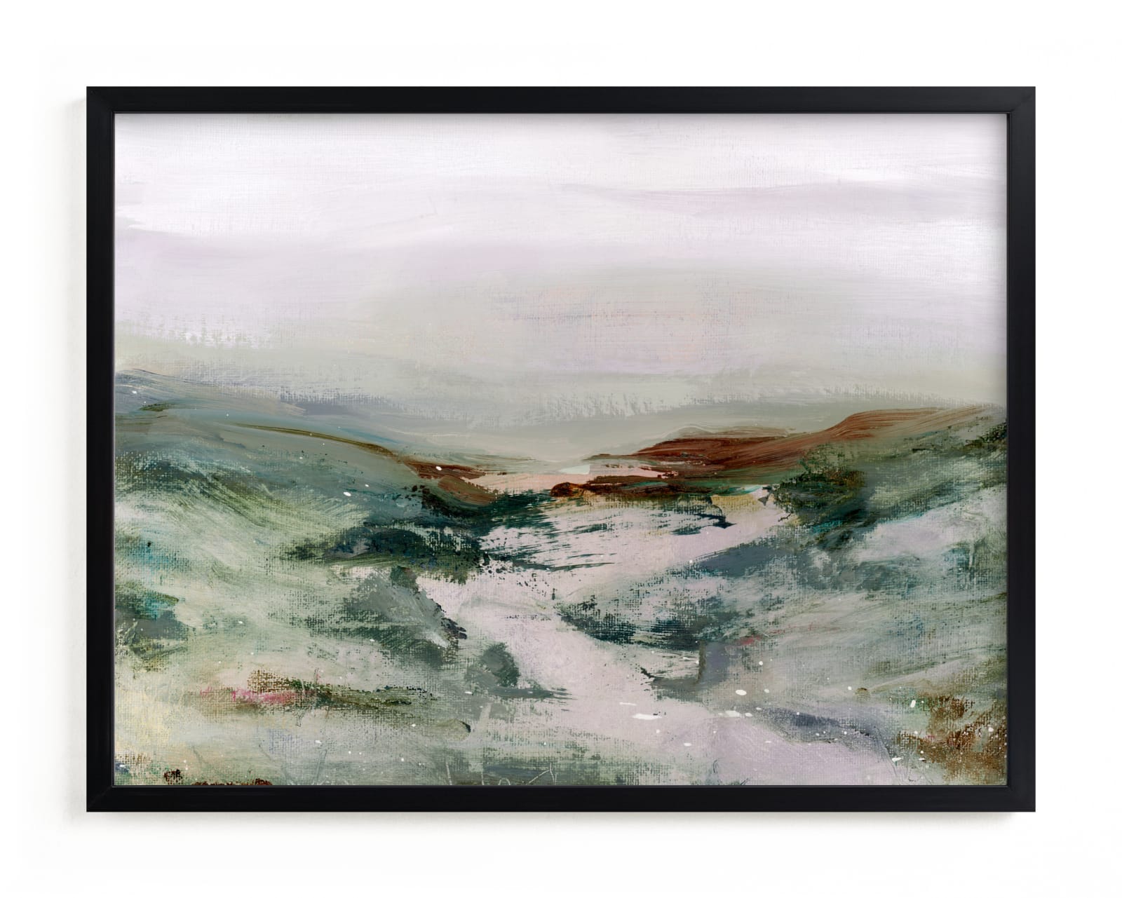 "Green Valley" - Limited Edition Art Print by Lindsay Megahed in beautiful frame options and a variety of sizes.