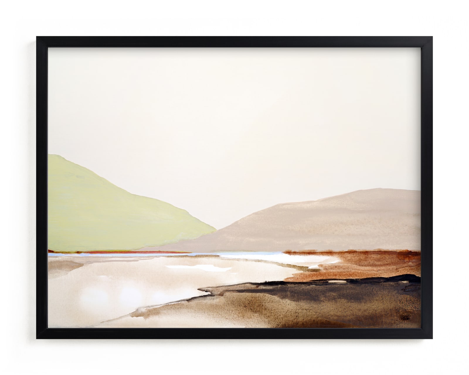 "Reposeful Scenery" - Limited Edition Art Print by Shina Choi in beautiful frame options and a variety of sizes.