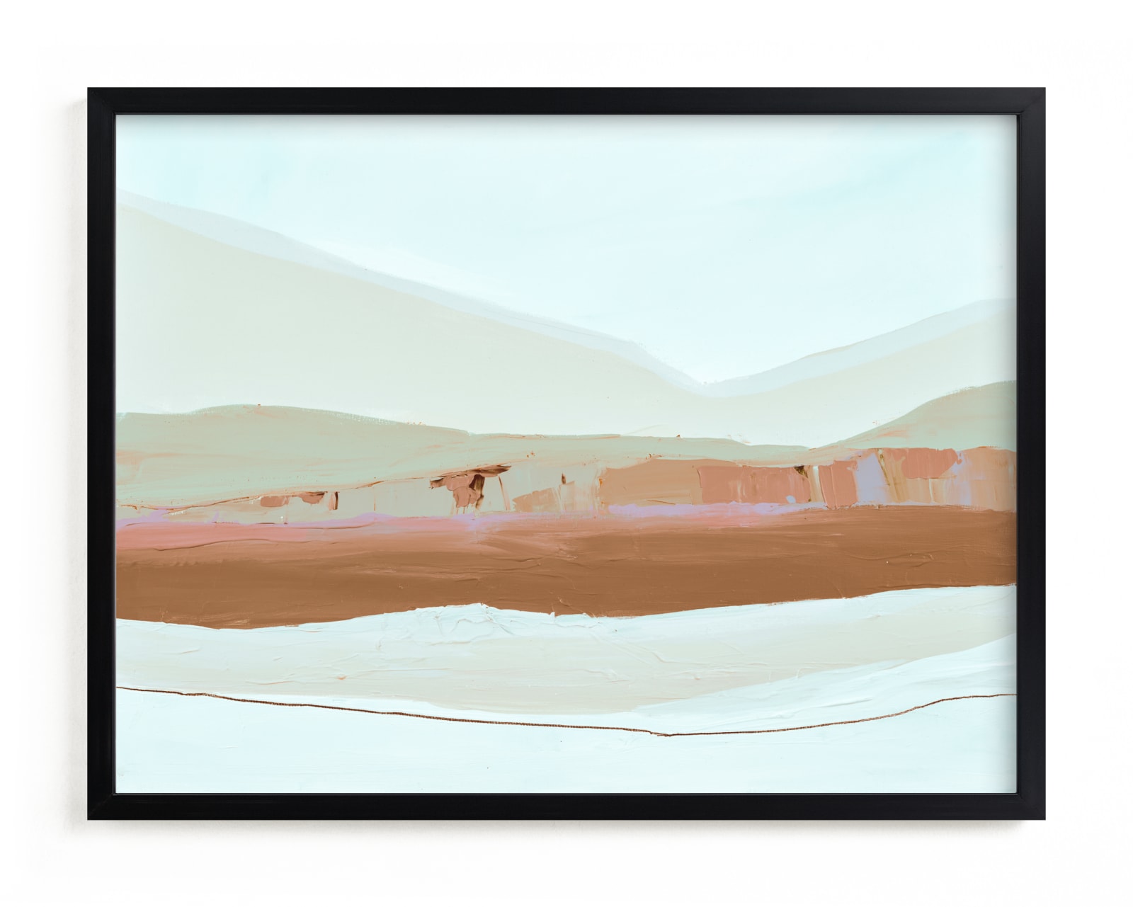 "Coastal Road" - Limited Edition Art Print by Caryn Owen in beautiful frame options and a variety of sizes.
