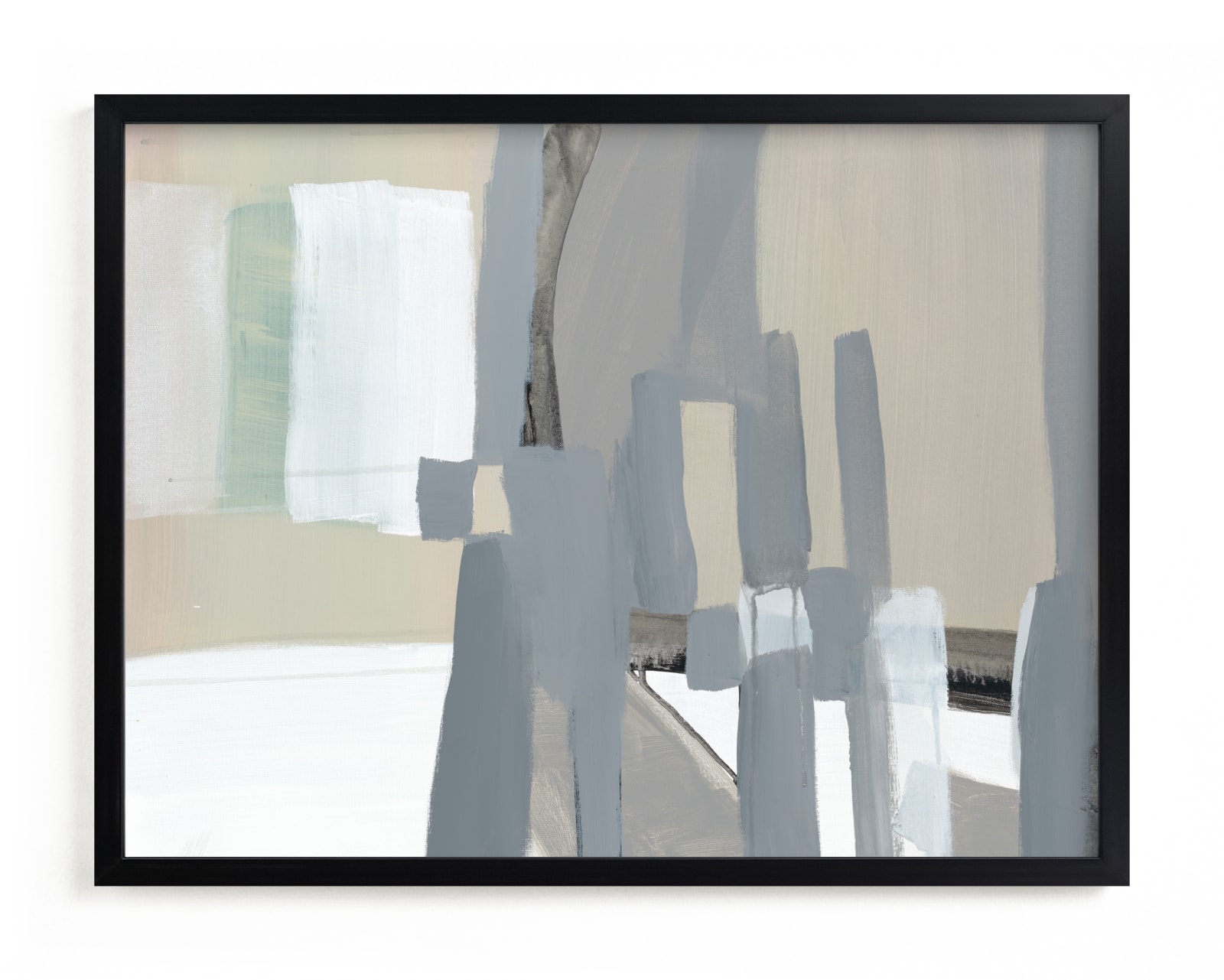 "Patchwork abstract" - Limited Edition Art Print by Betsyness Studio in beautiful frame options and a variety of sizes.